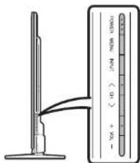SHARP LC-60LE636S - Bedienung ohne Fernbedienung - 1