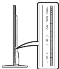 SHARP LC-60LE635RU - Bedienung ohne Fernbedienung - 1