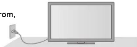 PANASONIC TX-L42ETW50 - Handhabung von Netzstecker und Netzkabel - 2