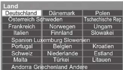PANASONIC TX-L42ETW50 - Wählen Sie Ihr Land aus - 1