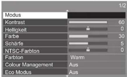PANASONIC TX-L42ETW50 - Wählen Sie den gewünschten Eintrag - 1