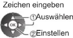 PANASONIC TX-L42ETW50 - Geben Sie den Verschlüsselungscode des Zugangspunkts ein - 2