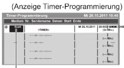 PANASONIC TX-L42ETW50 - Wählen Sie die Funktion ([Scart], [USB - HDD] oder [Erinnerung]) - 1