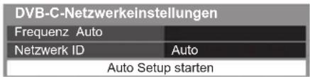 PANASONIC TX-L42ETW50 - [DVB-C-Netzwerkeinstellungen] - 1