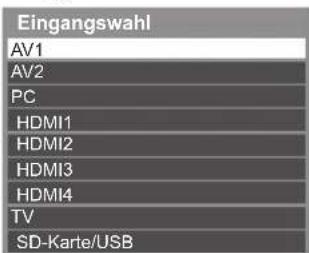 PANASONIC TX-L42ETW50 - Wählen Sie den Eingang, an den das Zusatzgerät angeschlossen ist - 1