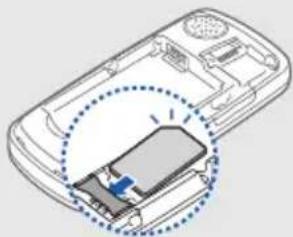SAMSUNG SGH-S3030 - SIM-Karte und Akku einlegen - 2