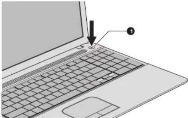 TOSHIBA Satellite C55T - Öffnen des Bildschirms - 5