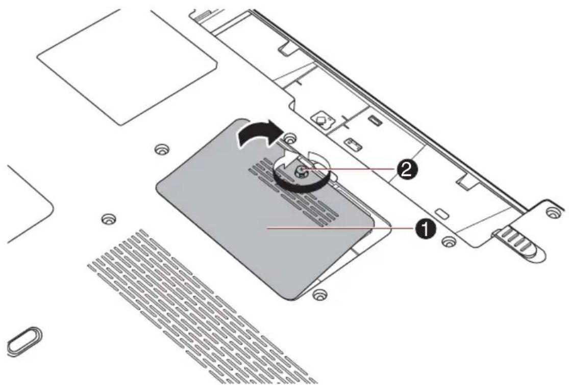 TOSHIBA Satellite A665D - Abbildung 3-4 Speichermodul einsetzen - 4