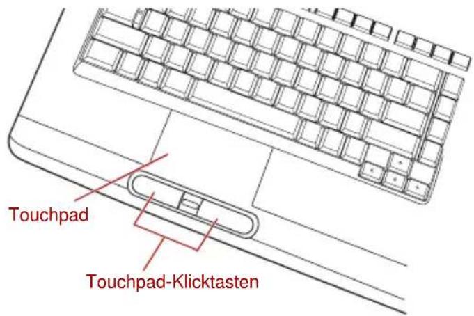 Touchpad Touchpad-Klicktasten