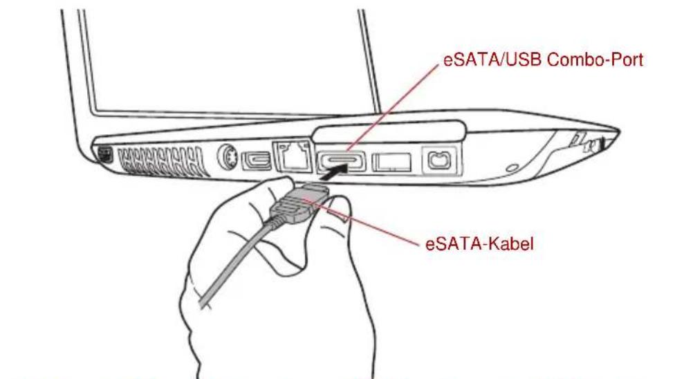 eSATA/USB Combo-Port eSATA-Kabel