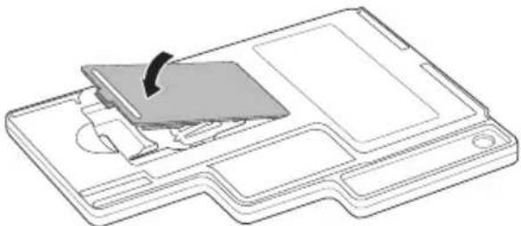 TOSHIBA Satellite A500D - Einsetzen der Batterie - 3