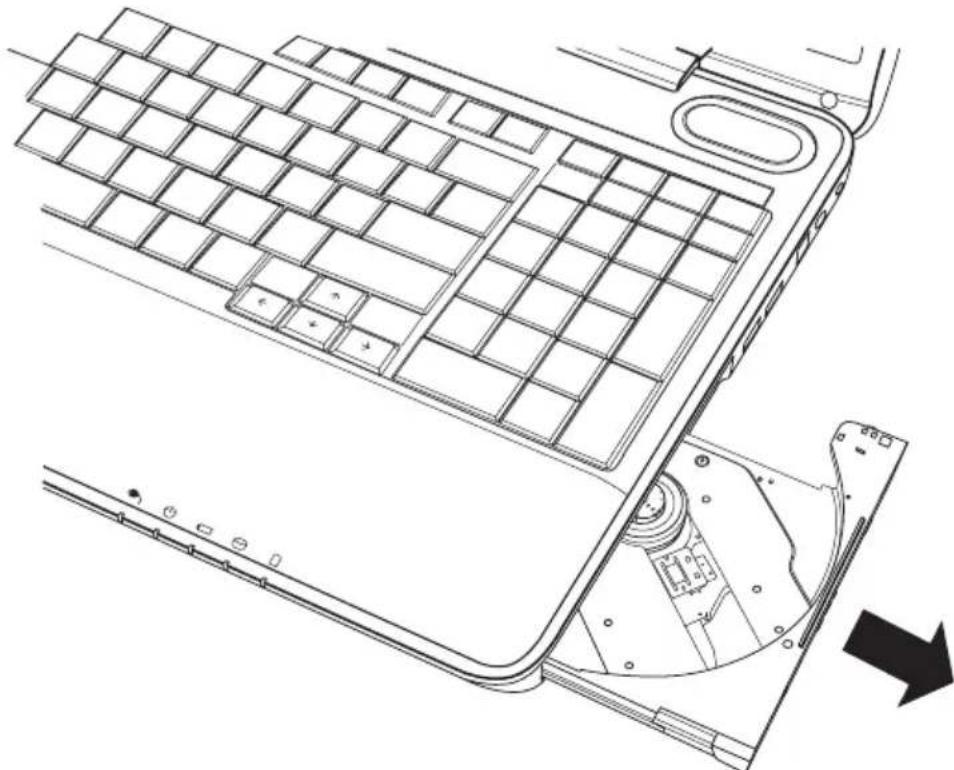 TOSHIBA Satellite A500D - ■ Optisches Laufwerk mit Tray - 2