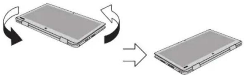 TOSHIBA Radius 11 CL10W-B - Ändern der Bildschirmausrichtung (CL10W-B/L10W-B) - 1