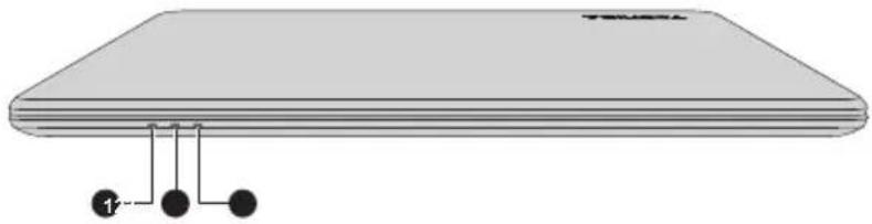 TOSHIBA Radius 11 CL10W-B - Vorderseite mit geschlossenem Bildschirm (CL10-B/L10-B) - 1