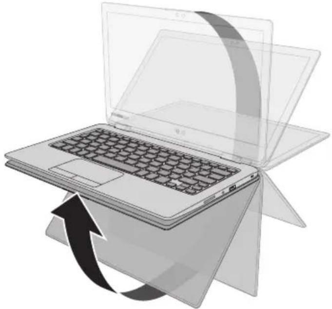 TOSHIBA Radius 11 CL10W-B - Öffnen des Bildschirms (CL10W-B/L10W-B) - 1