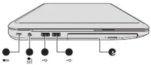 TOSHIBA Qosmio C70-B - Linke Seite - 1