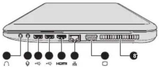TOSHIBA Qosmio C70-B - Rechte Seite - 1