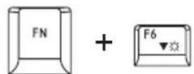 TOSHIBA Equium U400 - Hotkeys - 8