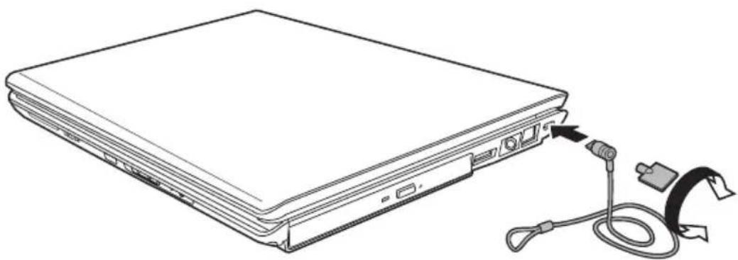 TOSHIBA Equium U400 - Sicherheitsschloss - 1