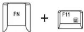 TOSHIBA Equium U300 - Hotkeys - 13