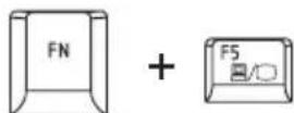 TOSHIBA Equium U300 - Hotkeys - 6