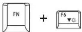 TOSHIBA Equium U300 - Hotkeys - 8