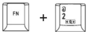 TOSHIBA Equium U300 - Hotkeys - 17