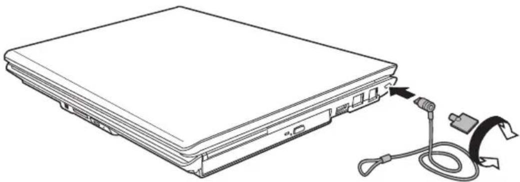 TOSHIBA Equium U300 - Sicherheitsschloss - 1