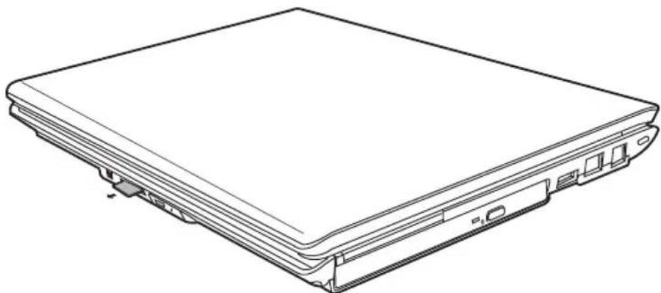 TOSHIBA Equium U300 - Speicherkarte entfernen - 1