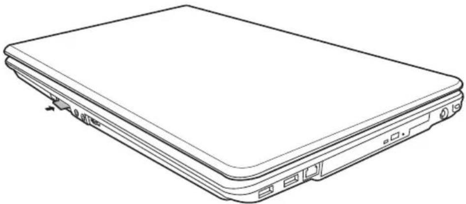 TOSHIBA Equium P300D - Speicherkarten installieren - 1