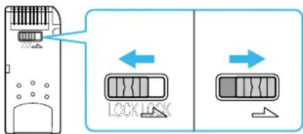 SONY PCG-FX505 - Write-protecting a Memory Stick™ - 1