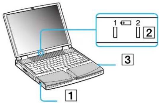 SONY PCG-FX505 - Charging the second battery pack - 1