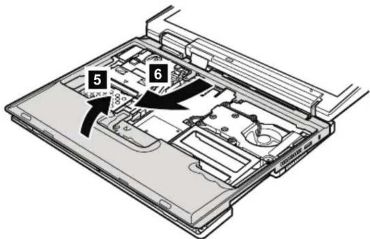 IBM ThinkPad X32 - 1100Keyboardbezel - 3
