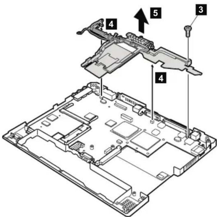 IBM ThinkPad X32 - System board and base cover - 3