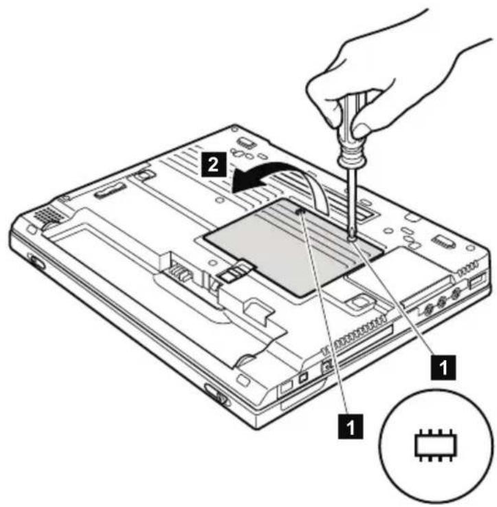 IBM ThinkPad X32 - 1030DIMMcover - 2
