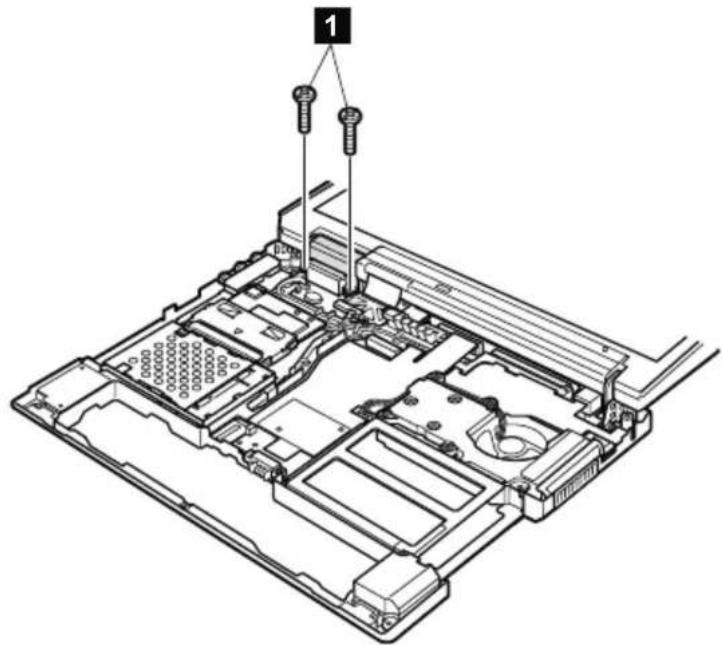 IBM ThinkPad X32 - Hinge cover and LCD assembly - 1