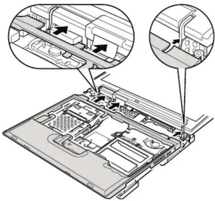 IBM ThinkPad X32 - 1100Keyboardbezel - 4