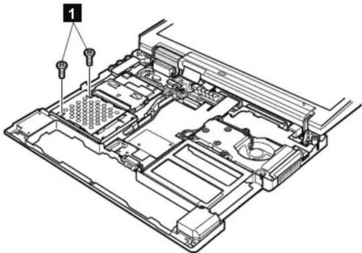 IBM ThinkPad X32 - PC card slot - 1