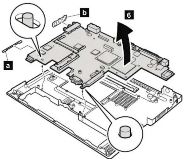 IBM ThinkPad X32 - System board and base cover - 4