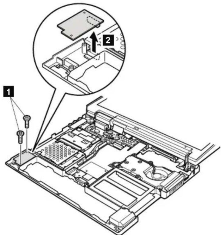 IBM ThinkPad X32 - Sub card assembly - 1