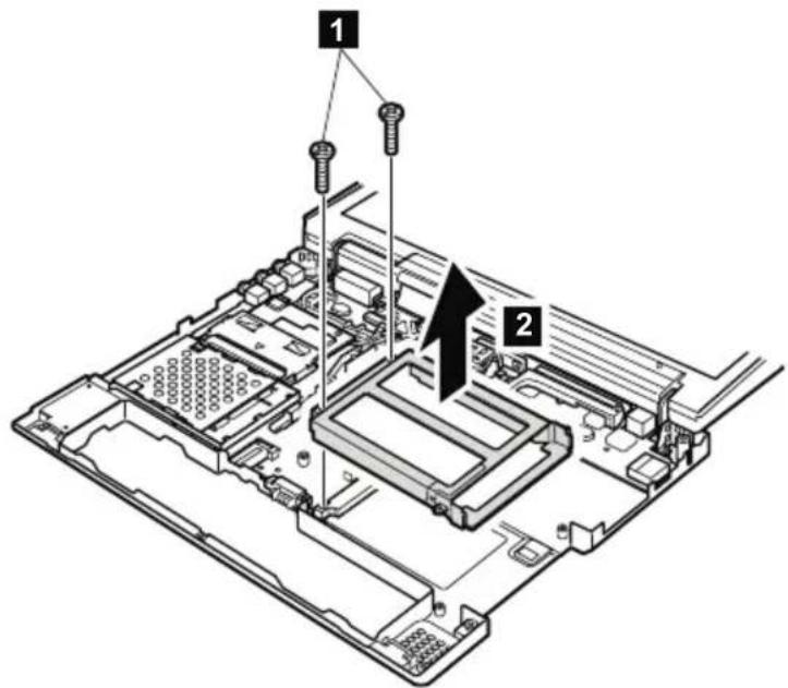 IBM ThinkPad X32 - System board and base cover - 1