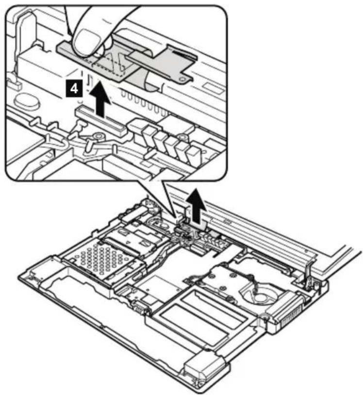 IBM ThinkPad X32 - Hinge cover and LCD assembly - 5