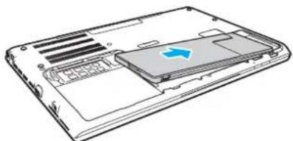 SONY Vaio VPC-SE - So setzen Sie den Akku ein - 2