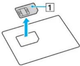 SONY Vaio VPC-SE - So setzen Sie die SIM-Karte ein - 2