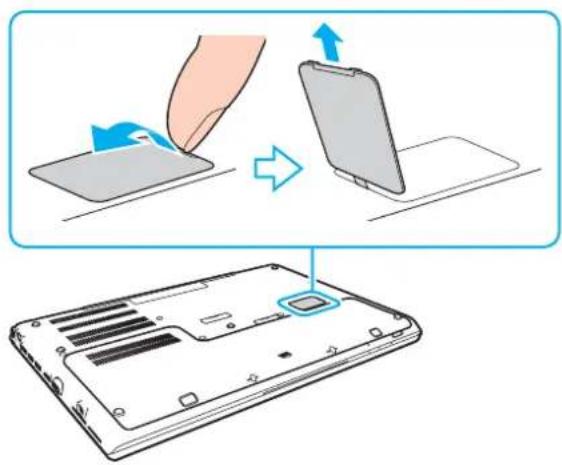 SONY Vaio VPC-SA - So setzen Sie die SIM-Karte ein - 1