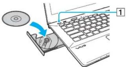 SONY Vaio VPC-SB - So legen Sie eine Disc ein - 1