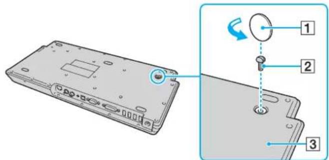 SONY Vaio VGN-FE31M - Attaching Your Computer to the Multi Function Bay Docking Station - 1