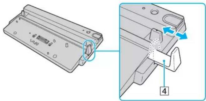 SONY Vaio VGN-FE31M - Attaching Your Computer to the Multi Function Bay Docking Station - 2