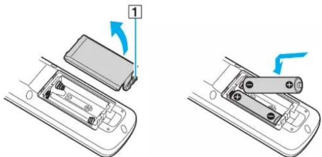 SONY Vaio VGN-FE31M - To insert batteries - 1