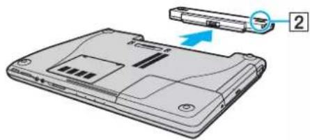 SONY Vaio VGN-FE31M - Removing the Battery Pack - 3